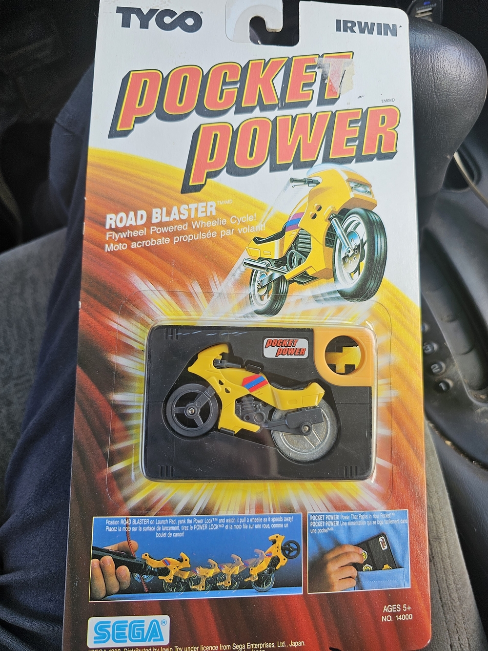 Unopened Rare Tyco Pocket Power Road Blaster